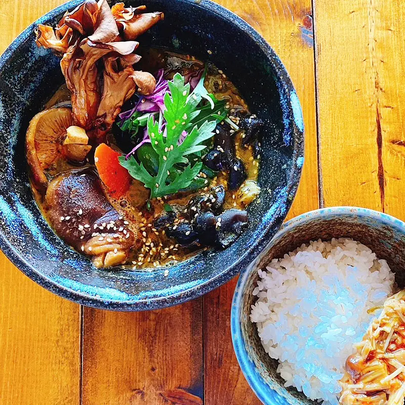 紅葉色　木の子尽くし